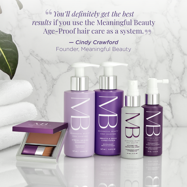 5-Piece Deluxe Age-Proof Hair Care System with Root Touch Up - Dark Blond / Light Brunette