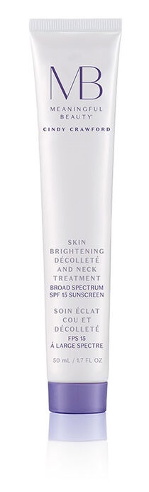Skin Brightening Décolleté and Neck Treatment Broad Spectrum SPF 15